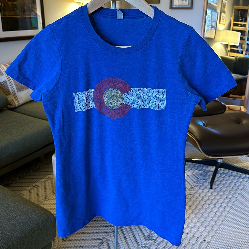 2 for $10!!!  Bundle and save!! Colorado state flag tee